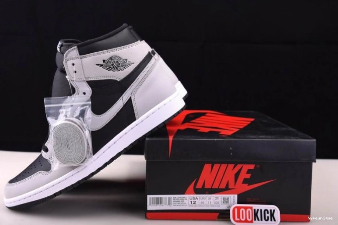 HYPE High Light 555088-035 Air 1 Jordan Smoke Retro White Black Grey 0713
